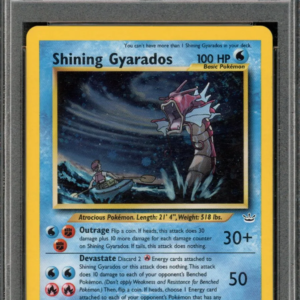 Pokémon Unlimited Shining Gyarados PSA 7