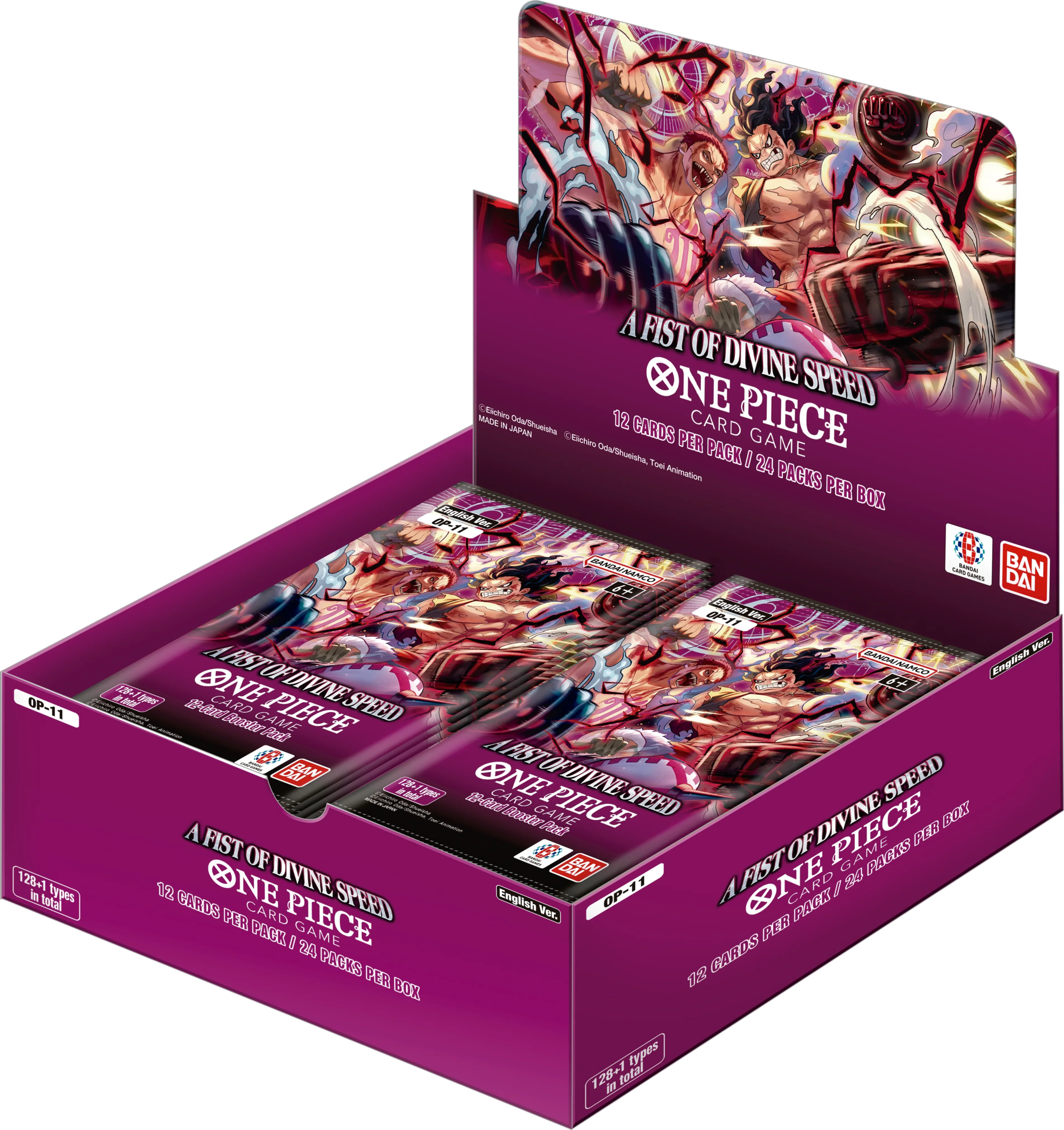 One Piece TCG - A Fist of Divine Speed (OP-11) Booster Box (24x Packs)